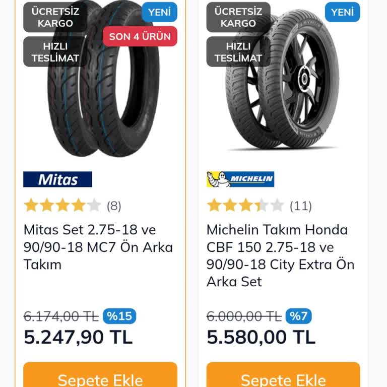 Fiyat Artışıyla Müşteriyi Küstüren Lastik