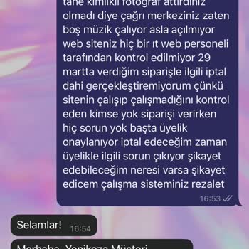 Yeni Koza Web Sitesinde Sipariş Ve İletişim Sorunları