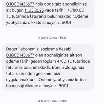 Doğalgaz Faturalarındaki Yüksek Ücret Sorunu