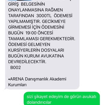 Sahte Eğitim Ve Yanıltıcı Talepler