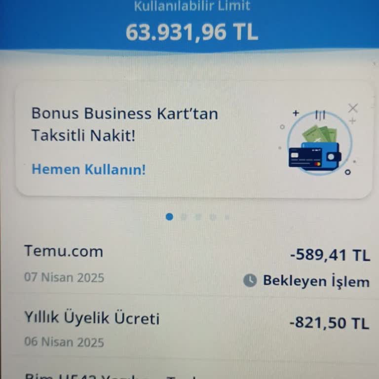 Denizbank'tan Haksız 821,50 TL Üyelik Ücreti Kesintisi