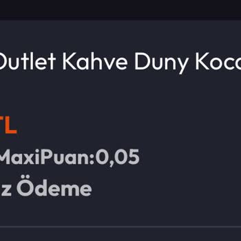 İzmit Outlet'te Hayal Kırıklığı: White Chocolate Mocha Deneyimi