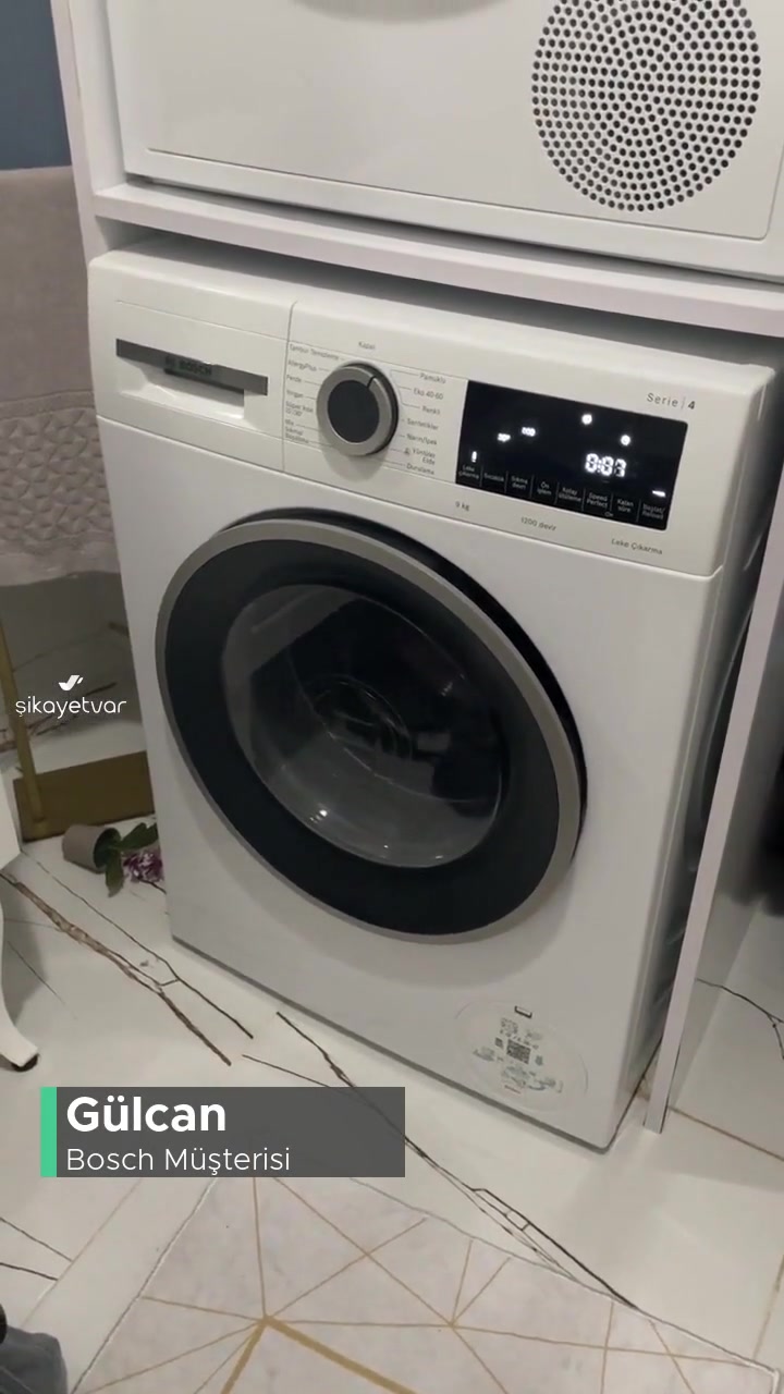 Bosch Çamaşır Makinesi Aşırı Ses Ve Titreme Sorunu! videonun kapak resmi
