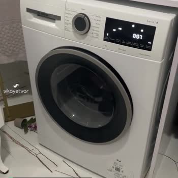 Bosch Çamaşır Makinesi Aşırı Ses Ve Titreme Sorunu!