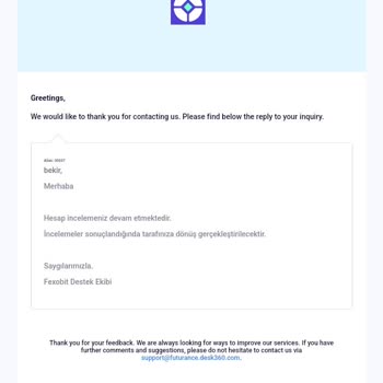 Fexobit'te Para Çekme Sorunu