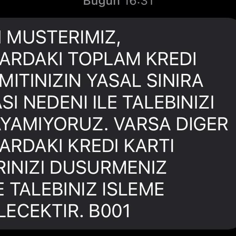 Ziraat Bankası'nın Anlaşılmaz Reddi: Yüksek Gelir Ve Kredi Puanına Rağmen Limit Artışı Neden Reddediliyor?
