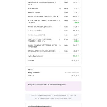 Migros Hemen'den Tarihi Geçmiş Ürün Ve İlgisiz Destek