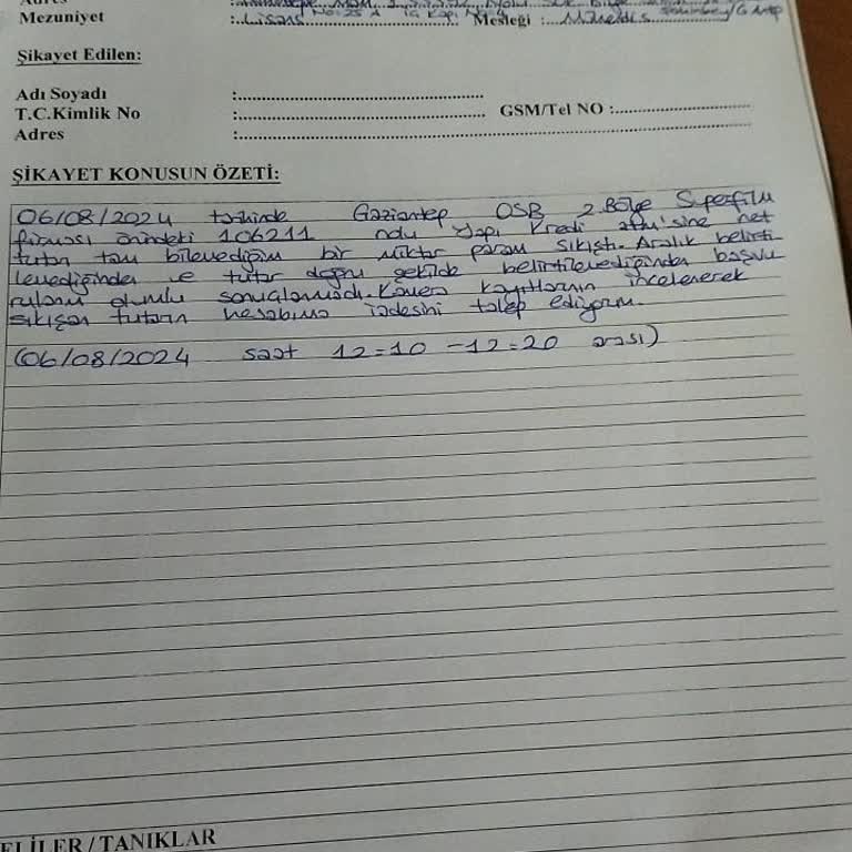 ATM Para Yutma Sorunu Ve Çözüm Süreci