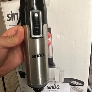 Sinbo Blender Seti Hayal Kırıklığı