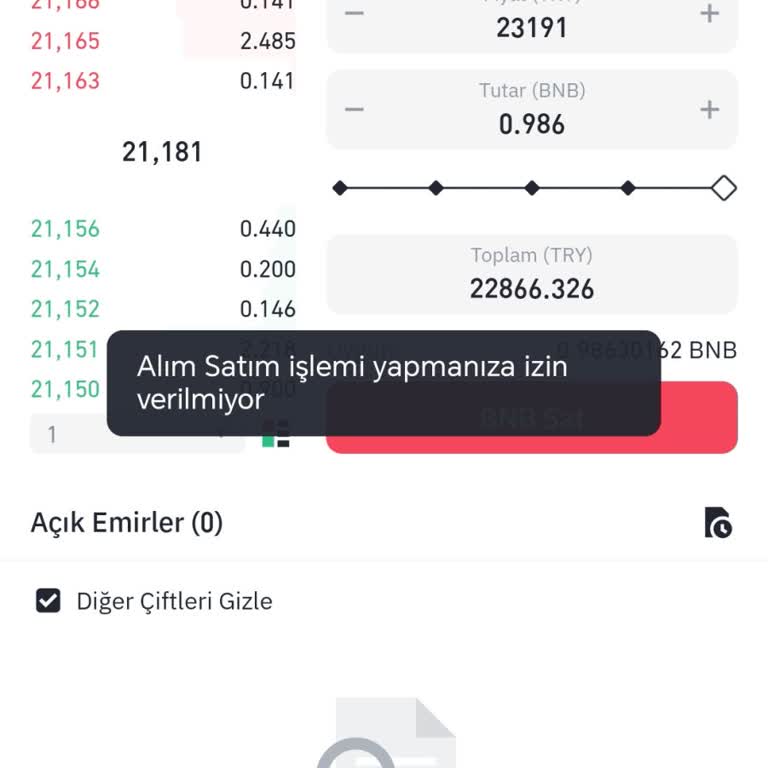 Hesap Kısıtlaması Nedeniyle İşlem Yapamama Sorunu