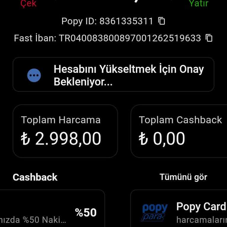 Popypara Kimlik Onayı Yapmıyor Param Blokede Kaldı