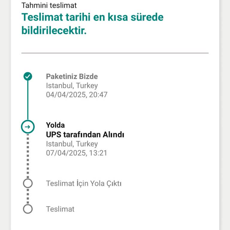 Yanlış Adres Ve Telefon Nedeniyle Teslim Edilmeyen Sipariş