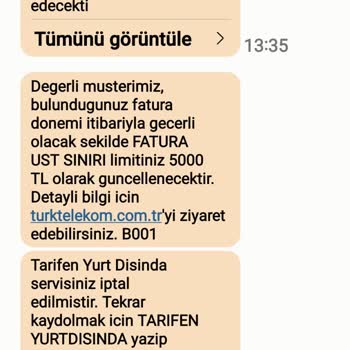 Türk Telekom Faturası Ve Hizmet Sorunları Mağduriyeti