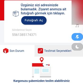 Kargo Teslimatı Sorunu Ve Yanlış Bildirim
