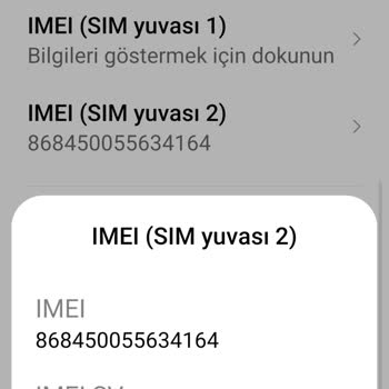 IMEI Numarası Tutarsızlığı Ve Çözüm Eksikliği