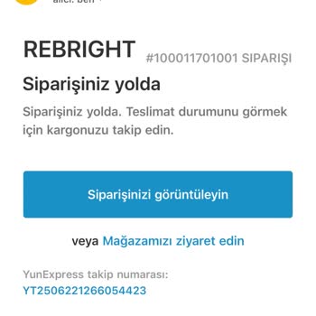 Kayıp Sipariş: Rebright'tan Yanıtsız Bekleyiş