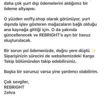 Kayıp Sipariş: Rebright'tan Yanıtsız Bekleyiş