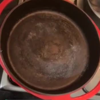 Lava Tencerede Oluşan Beyazlıklar!