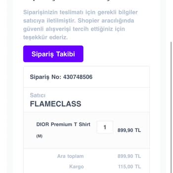 Flame Class'tan Yırtık Tişört Sorunu Ve İletişim Eksikliği