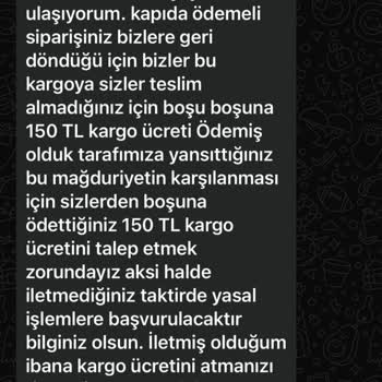 Kargo Ücreti Şoku Ve İade Sorunu