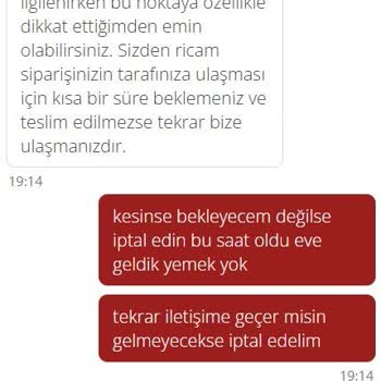 Teslimat Sorunu Ve İptal Süreci