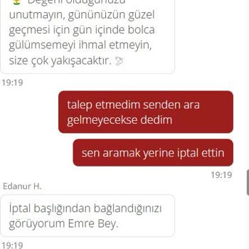 Teslimat Sorunu Ve İptal Süreci