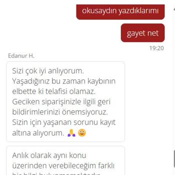 Teslimat Sorunu Ve İptal Süreci