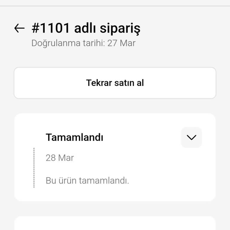 Sipariş Teslimatı Sorunu Ve Gecikme