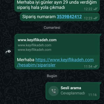 Sipariş Verdim, Ses Yok!