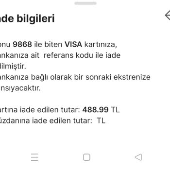 Silinen Hesap Ve İade Edilmeyen Ödeme Sorunu
