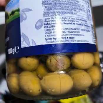 BİM'den Alınan Çürük Zeytinler