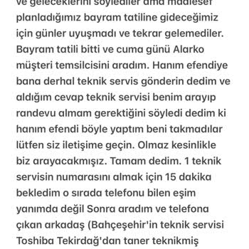Klimayı Kullanamadan Sürekli Arıza Ve Teknik Servis Sorunu