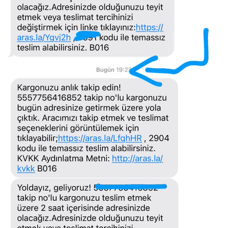 Aras Kargo'nun Yanlış Adres Mağduriyeti