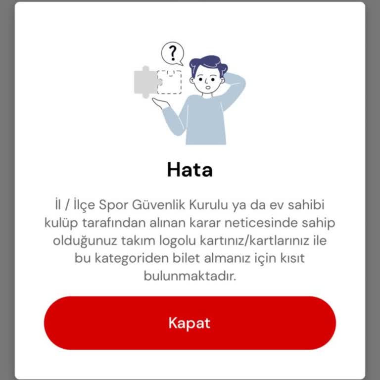 Passolig Kart Başvurusunda Bilet Alma Sorunu