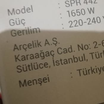 Arçelik Çay Makinesi İle Hayal Kırıklığı