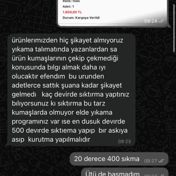 Yıkama Talimatına Uymayan Kumaş Renk Kaybı
