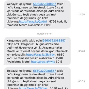 Aras Kargo Şehitpamir Şubesi'nin Teslimat Sorunları Ve Müşteri Mağduriyeti