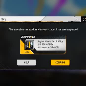 Garena Banned Free Fire Account Without Any Reason