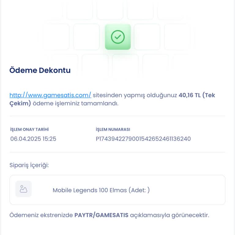 GameSatış'ta Elmas Yükleme Ve İade Sorunu