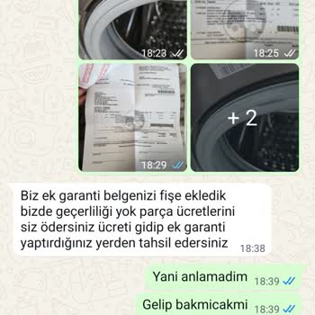 Garanti Kapsamında Olmayan Tambur Değişimi Şoku