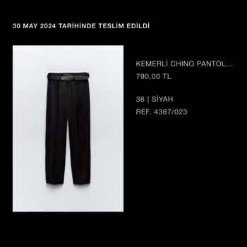 Zara Mağaza Müdürüyle Yaşanan Pantolon Solma Sorunu