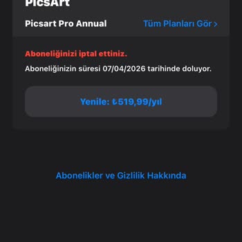 Deneme Süreci İptal Edildi, Ücret Talebi Devam Ediyor