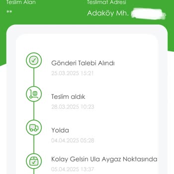 Zara Ve Kolay Gelsin İle Teslimat Kabusu