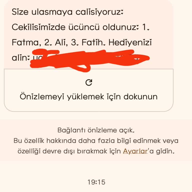 TikTok Mesajıyla Gelen Şüpheli Bağlantılar Ve Yanıltıcı Ödüller