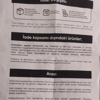 Mağazada Deneyemediğimiz Ürünün İadesi Kabul Edilmiyor: Müşteri Mağduriyeti