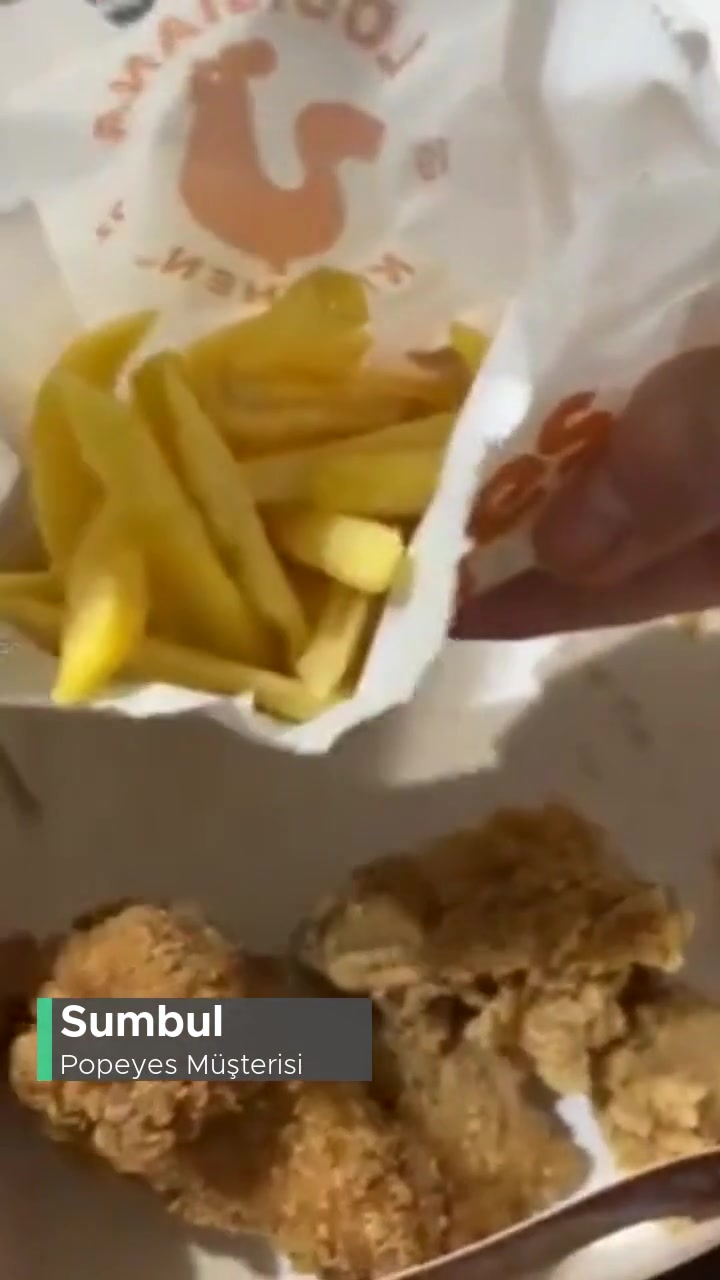 Popeyes Yemek Siparişlerim Hepsi Eksik Geldi! videonun kapak resmi
