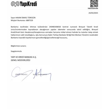 Yapı Kredi'den 14 Yıllık Haksız Takip Sorunu