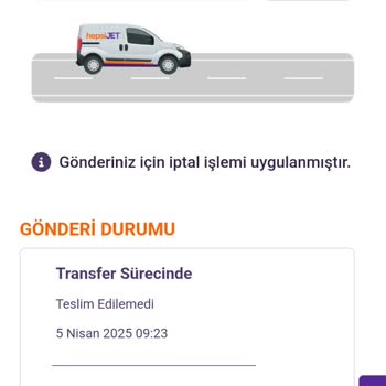 Hepsijet Teslim Edilmeyen Ürün Teslim Edildi Olarak Gösterildi