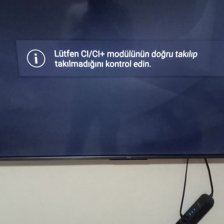 TCL Televizyonumda Sürekli Kanal Silinme Sorunu