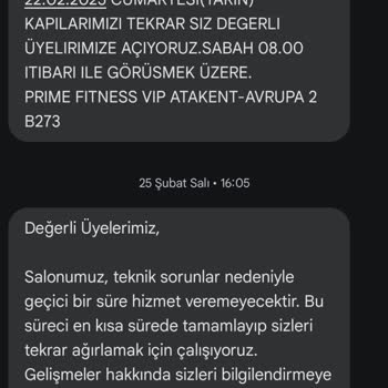 Kapanan Spor Salonu Ve İade Edilmeyen Üyelik Ücreti